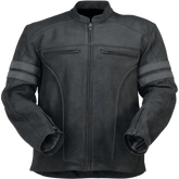 Z1R Remedy Leather Jacket - Black - 4XL 2810-3895